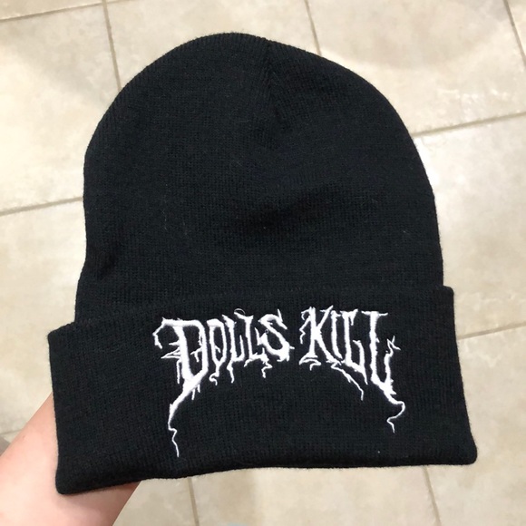 Hot Topic Accessories - BNWOT gothic emo Dolls Kill beanie
